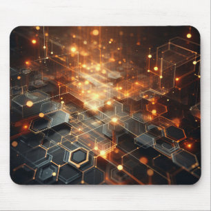 Tapis De Souris Vision Technico-Organique : Conceptions Futuristes
