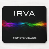 Tapis De Souris Visionnement à distance d'IRVA (Devant)