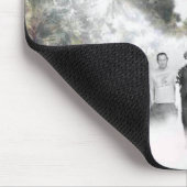 Tapis De Souris Visions dans Mousepad bleu (Coin)