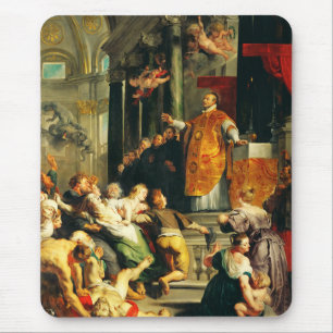 Tapis De Souris Visions d'Ignace par Pierre Paul Rubens