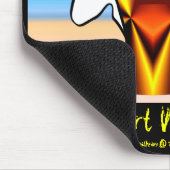 Tapis De Souris Visions Mousepad de désert (Coin)