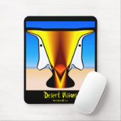 Tapis De Souris Visions Mousepad de désert (Avec souris)