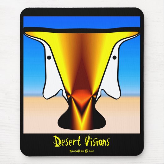 Tapis De Souris Visions Mousepad de désert (Devant)