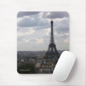 Tapis De Souris Visite Eiffel Mousepad de La (Avec souris)