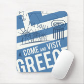 Tapis De Souris Visite veneze Grèce (Avec souris)
