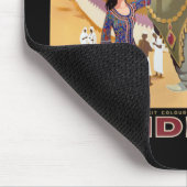 Tapis De Souris Visiter l'Inde colorée (Coin)