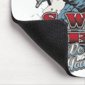 Tapis De Souris Visites à domicile d'équipe de choc (Coin)