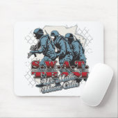 Tapis De Souris Visites à domicile d'équipe de choc (Avec souris)