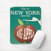 Tapis De Souris Visitez la Grosse Pomme - New York (Avec souris)