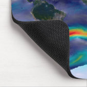 Tapis De Souris Visualisation Des Vents Mondiaux. (Coin)