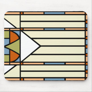 Tapis De Souris Vitrail Art Déco