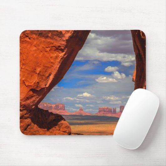 Tapis De Souris Vitrine rocheuse de Monument Valley, AZ (Avec souris)