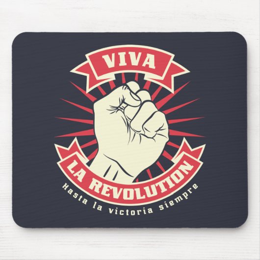 Tapis De Souris Viva La Révolution (Devant)