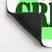 Tapis De Souris Vivant-Amour-Pensez le VERT (Coin)