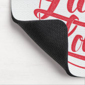 Tapis De Souris Vivent l'amour de rire (Coin)
