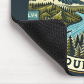 Tapis De Souris "Vivez pour le voyage" Mousepad (Coin)