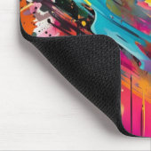 Tapis De Souris Vivid Chaos Splash Graffiti (Coin)