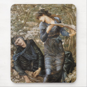 Tapis De Souris Vivien's Beguiling of Merlin (Edward Burne-Jones)