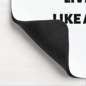 Tapis De Souris Vivre comme un jeu (Coin)