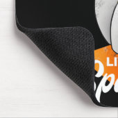 Tapis De Souris Vivre Dans Une Équipe De La Spare Bowling League (Coin)