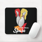 Tapis De Souris Vivre Dans Une Équipe De La Spare Bowling League (Avec souris)
