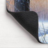 Tapis De Souris Vizla Laisser neiger Noël (Coin)