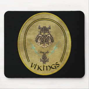 Tapis De Souris Vlan peloton Mousepad de Vikings