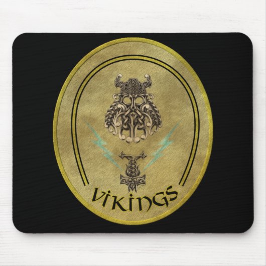 Tapis De Souris Vlan peloton Mousepad de Vikings (Devant)