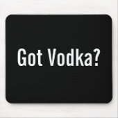 Tapis De Souris Vodka obtenue ? Mousepad (Devant)