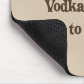 Tapis De Souris Vodka-Valium Latte de Café-Moka (Coin)