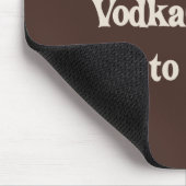 Tapis De Souris Vodka-Valium Latte de Café-Moka (Coin)