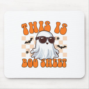 Tapis De Souris Voici Bosheet Ghost Costume Halloween Super M
