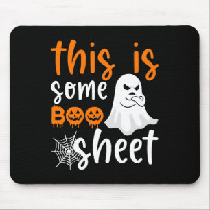 Tapis De Souris Voici Bosheet Ghost Retro Halloween Costume Me