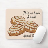 Tapis De Souris Voici comment je roule bureau mousepad, cinnabon r (Avec souris)