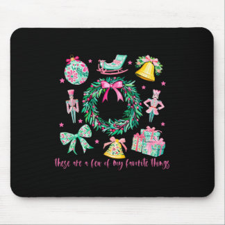 Tapis De Souris Voici Quelques-Unes De Mes Choses Favorites Noël N