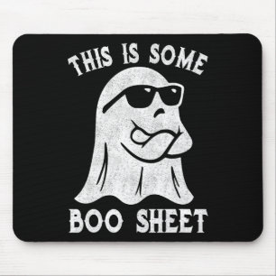 Tapis De Souris Voici Une Feuille De Boite Halloween Ghost Fun Cad