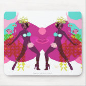 Tapis De Souris Voici venir les filles (Devant)