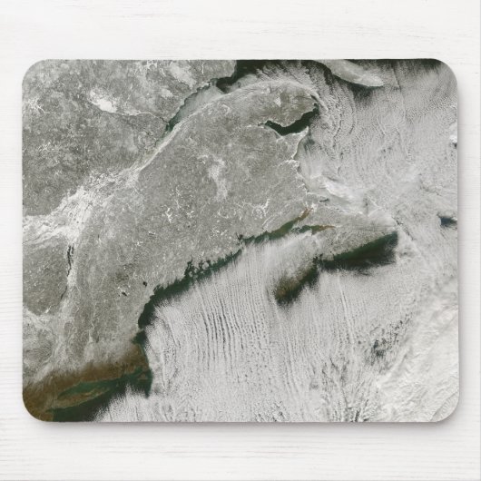 Tapis De Souris Voies de neige et de nuages (Devant)