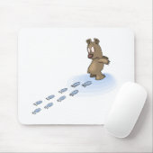 Tapis De Souris Voies d'ours (Avec souris)