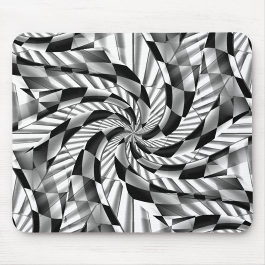 Tapis De Souris Voile Argent... (Devant)