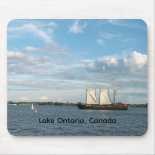 Tapis de souris Voile sur le lac Ontario