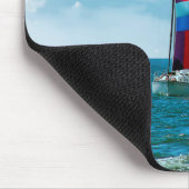 Tapis De Souris Voilier avec Rainbow Spinnaker (Coin)