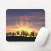 Tapis De Souris Voilier le ciel nocturne Mousepad (Avec souris)