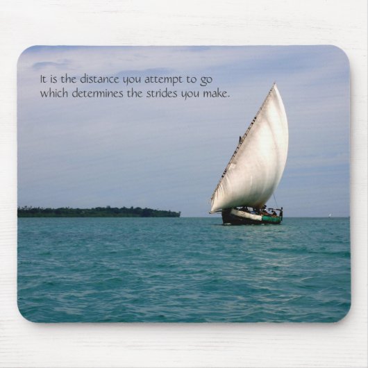 Tapis De Souris Voilier - Mousepad (Devant)