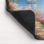 Tapis de souris | Voiliers au loin (Coin)