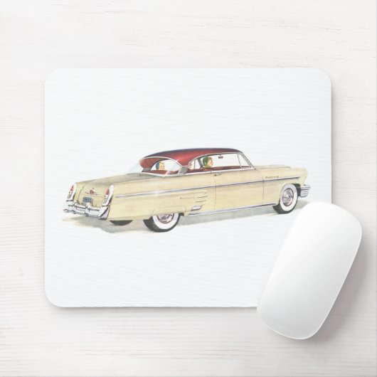Tapis De Souris Voiture 1953 classique de Mercury Mousepad (Avec souris)