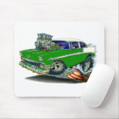 Tapis De Souris Voiture 1956 verte de Chevy Belair (Avec souris)