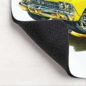 Tapis De Souris Voiture 1968-69 jaune de Chevelle (Coin)