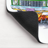 Tapis De Souris Voiture 1972 verte de Monte Carlo (Coin)