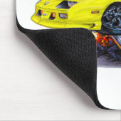 Tapis De Souris Voiture 1982-92 jaune de Camaro (Coin)